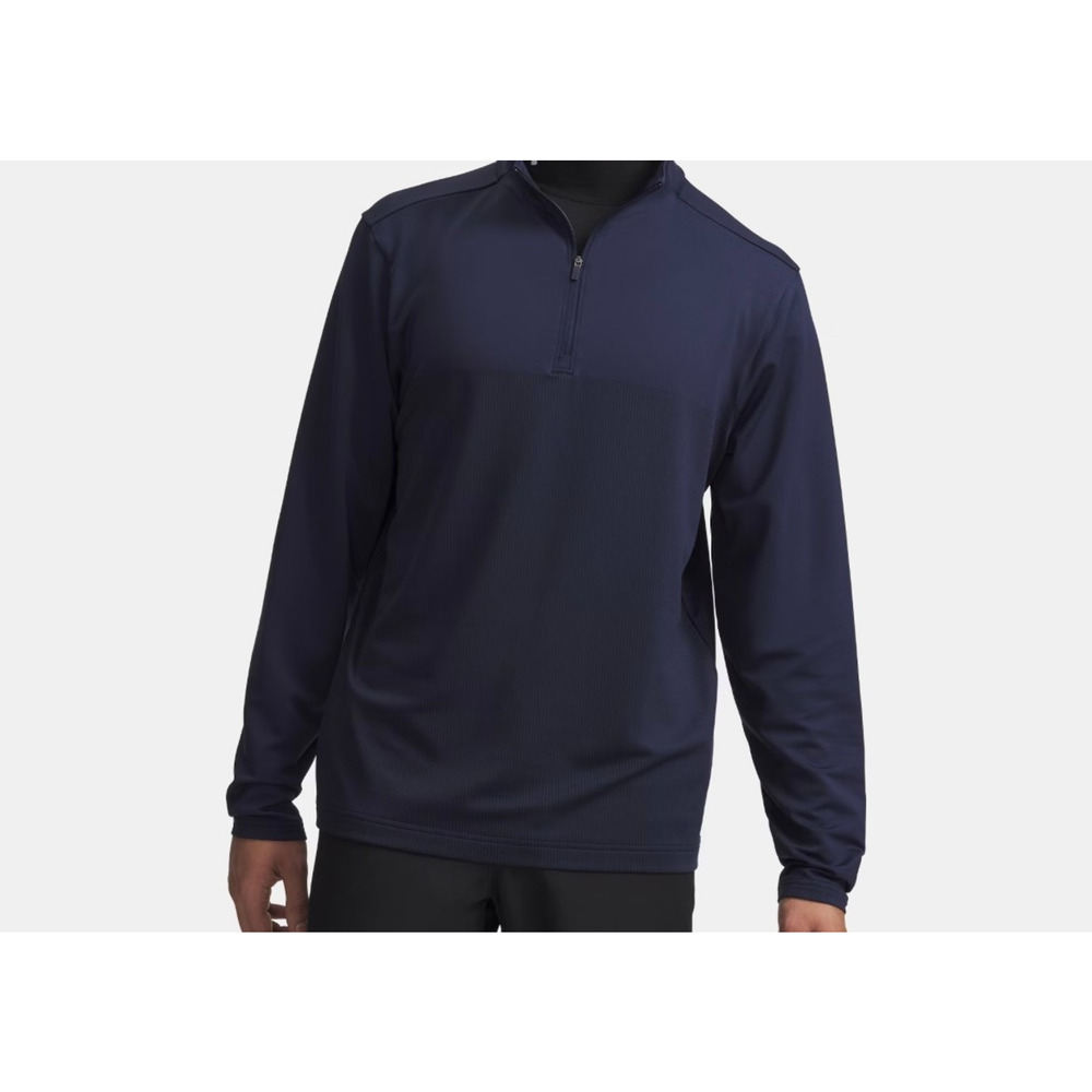 New Under Armour UA Drive Golf Lightweight Men's 1/2 Zip Navy Size XL Retail $80